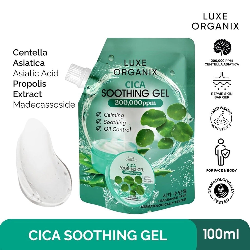 Cica Soothing Gel by Luxe Organix – front of product
