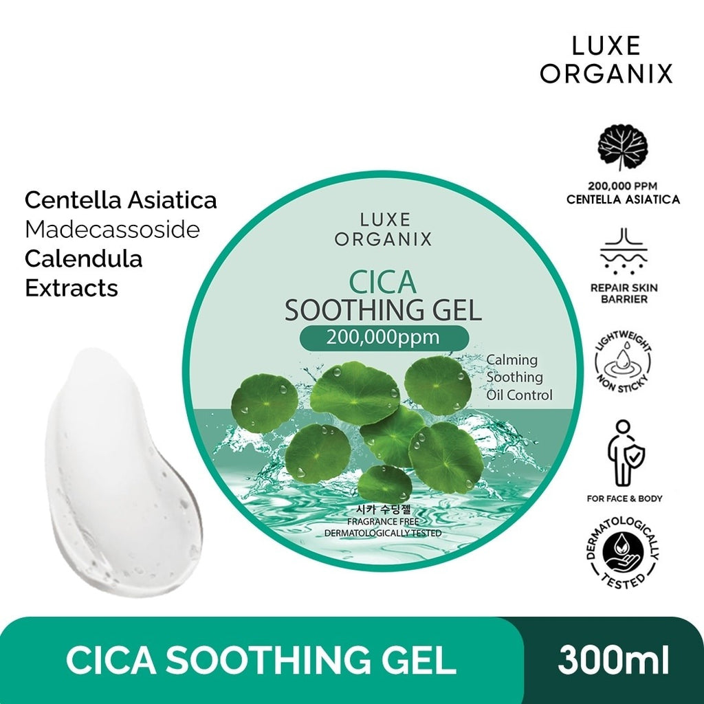 Cica Soothing Gel by Luxe Organix – front of product