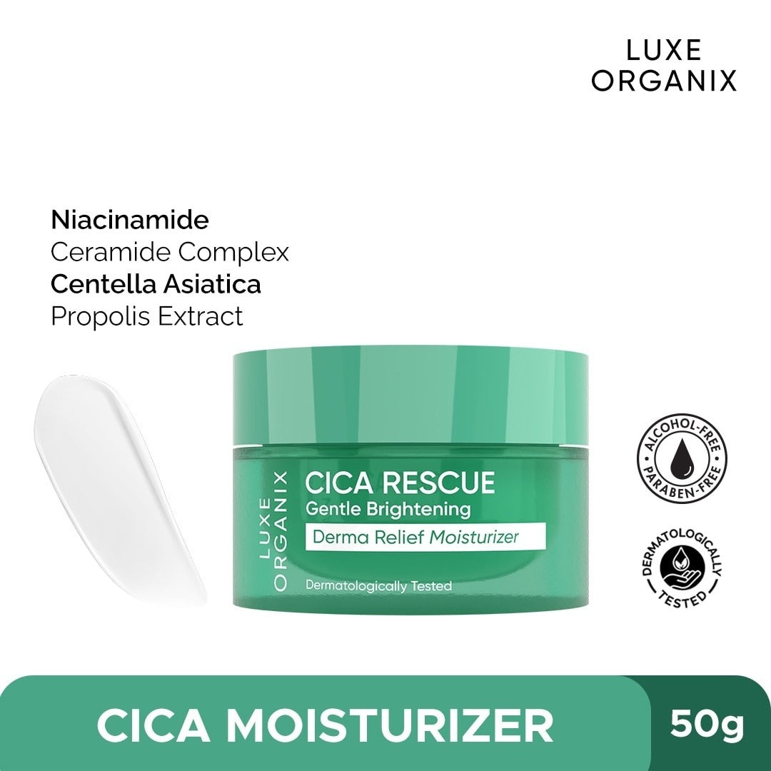 Derma Relief Moisturizer by Luxe Organix – front of product