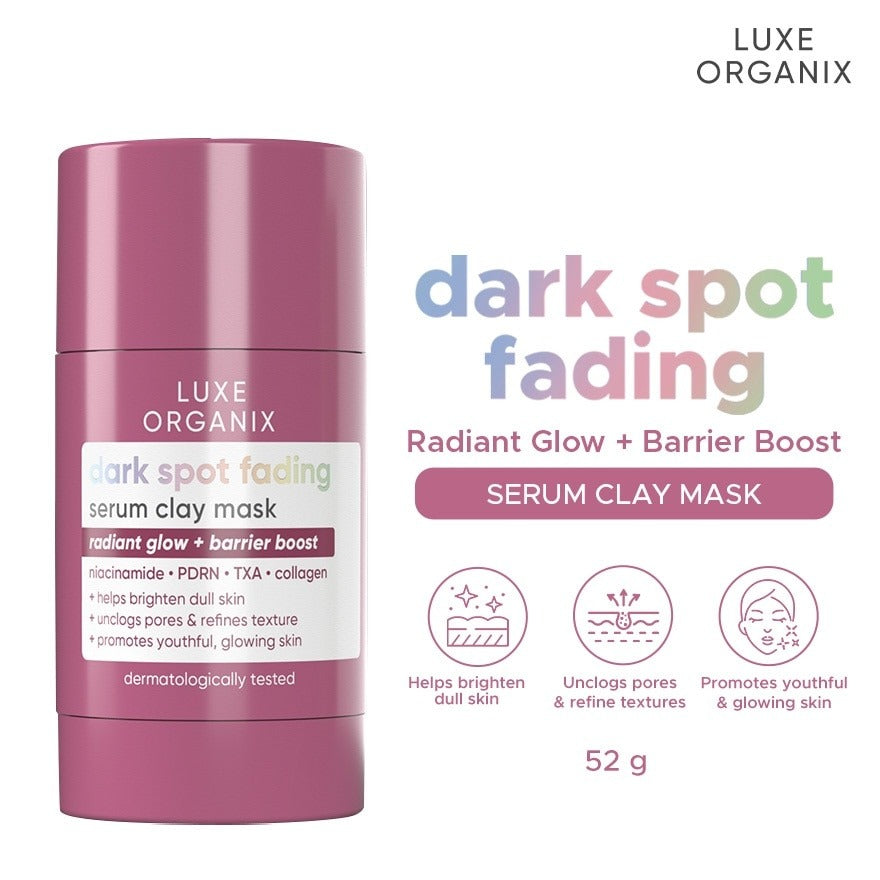 Dark Fading Spot Niacinamide Clay Mask by Luxe Organix – front of product