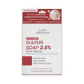 Sulfur Soap 2.5% Acne Rescue by Luxe Organix – front of product