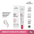 Bright Eyes Eye Cream 80% Galactomyces by Luxe Organix – front of product