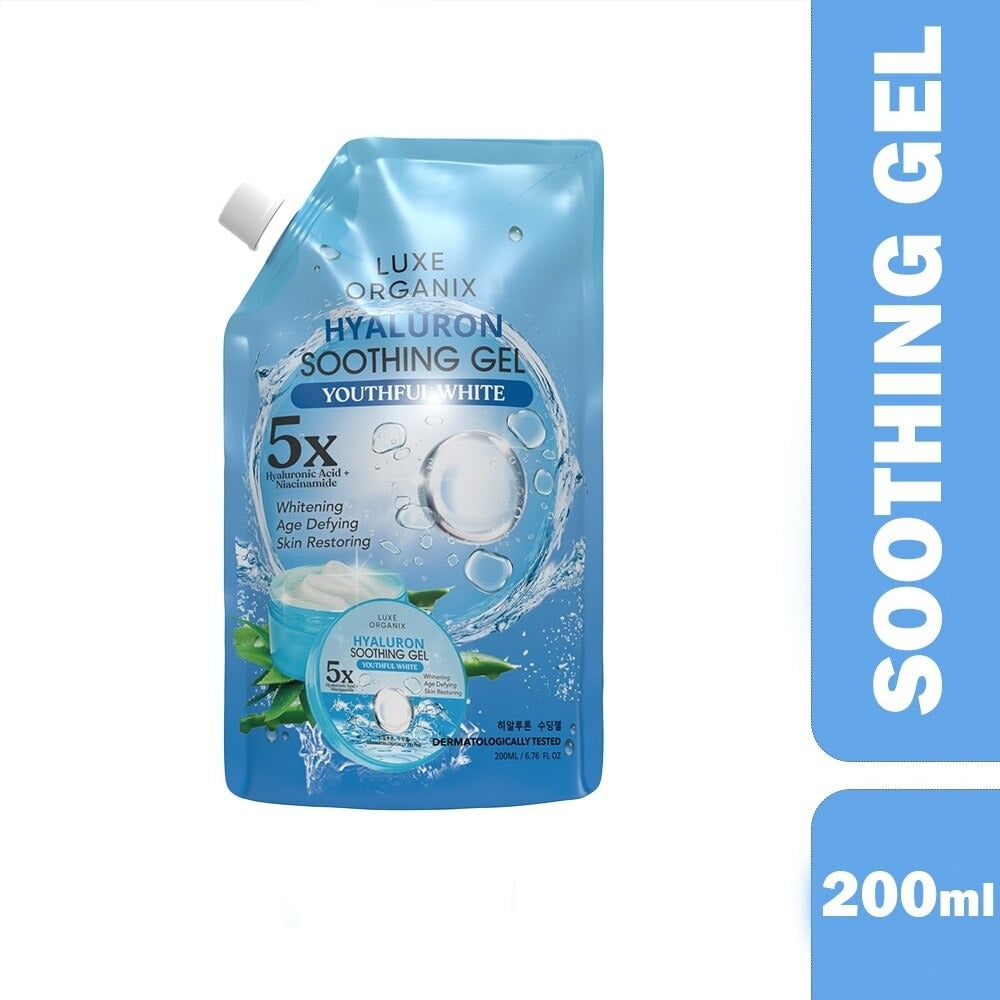 Hyaluron Soothing Gel by Luxe Organix – front of product