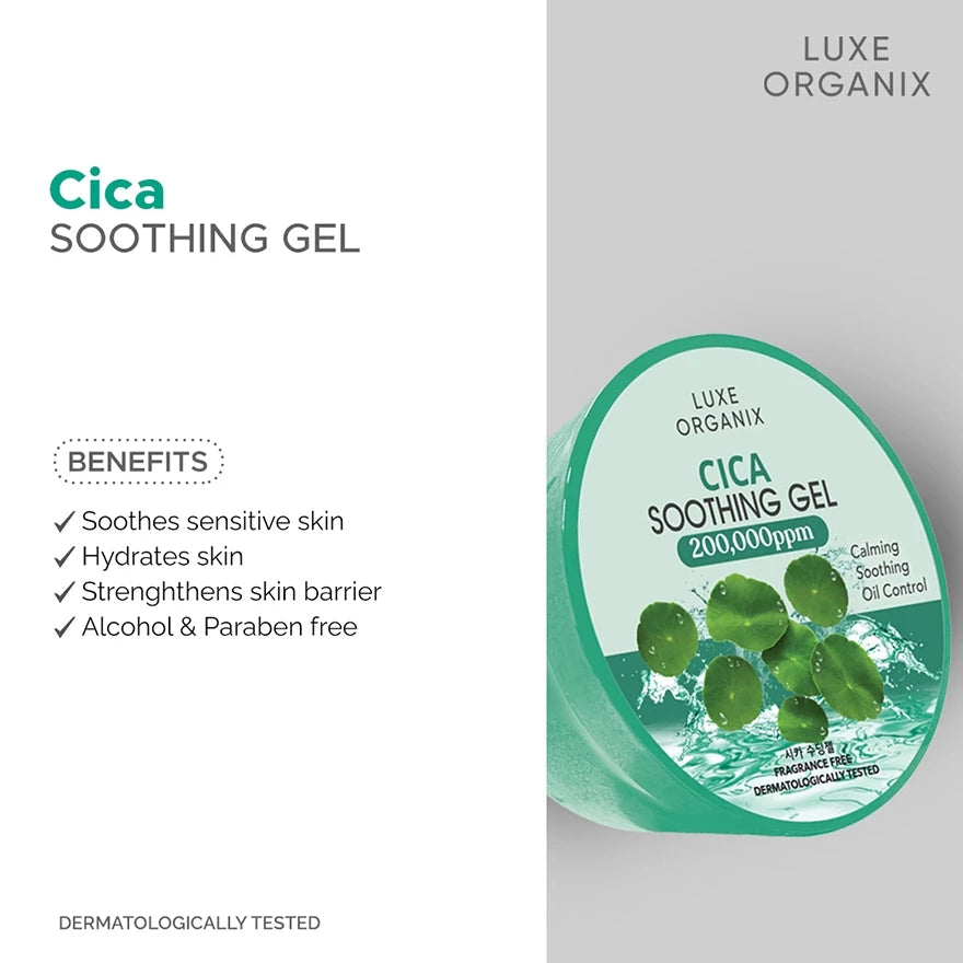 Luxe Organix Cica Soothing Gel 300ml