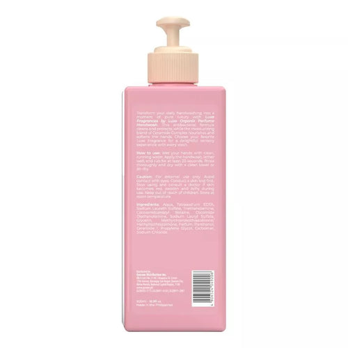 Luxe Fragrances Antibacterial Perfume Handwash Blushing Bouquet 500ml