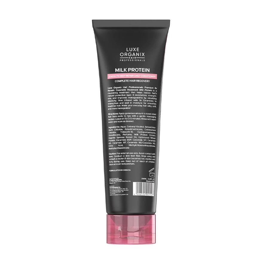 Luxe Organix Premium Keratin Treatment Milk Protein 250ML