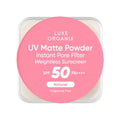 Luxe Organix 24H Zero Sebum Instant Pore Blurring Weightless Matte Powder SPF 50 PA++++ Natural 15g