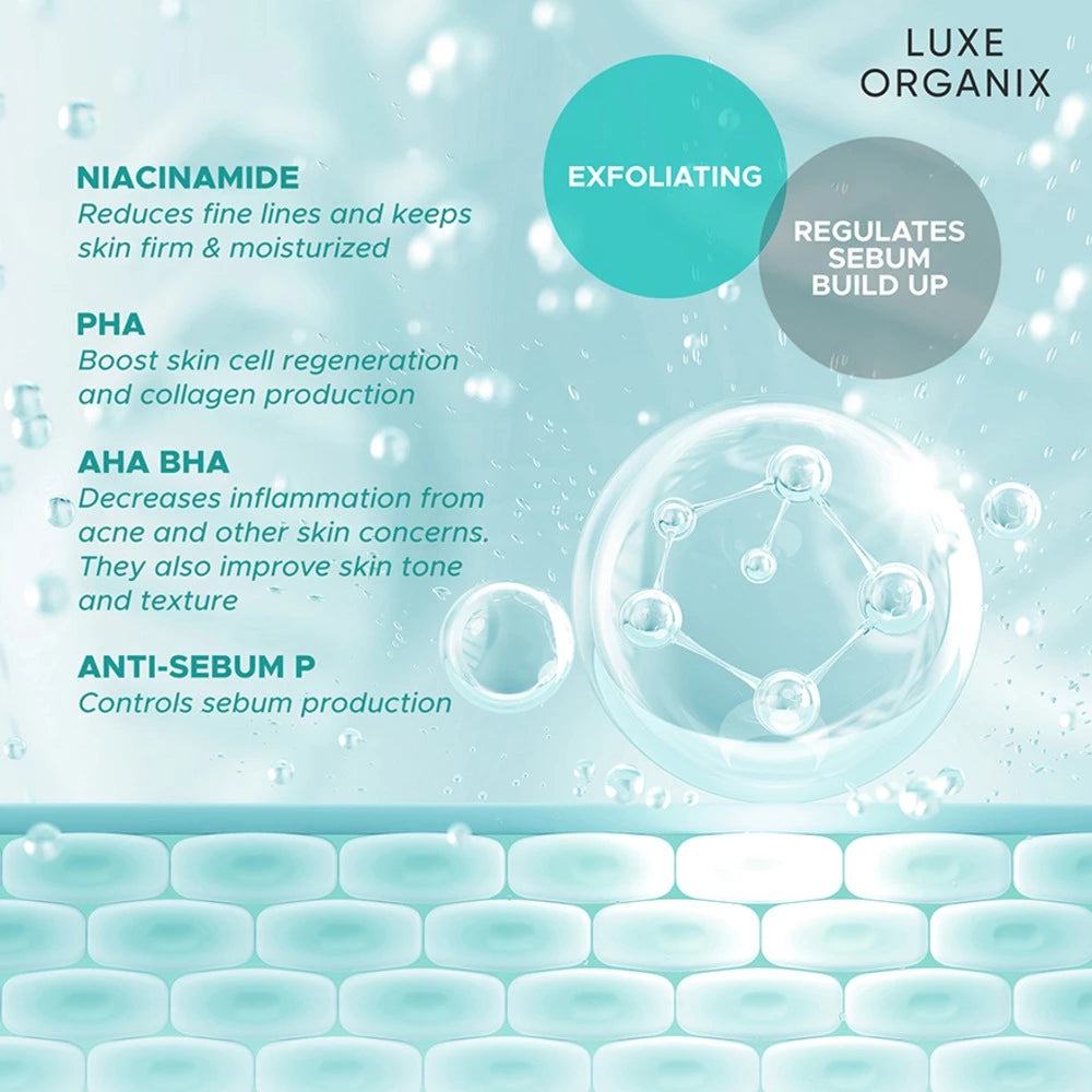 Luxe Organix Miracle Solutions Acne Derm + Serum 7ml