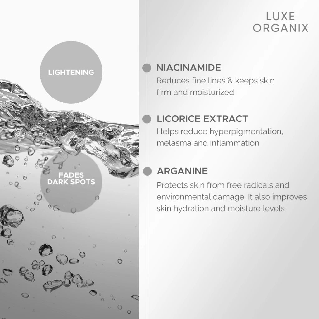 Luxe Organix Whitening Repair Niacinamide Toner 150mL