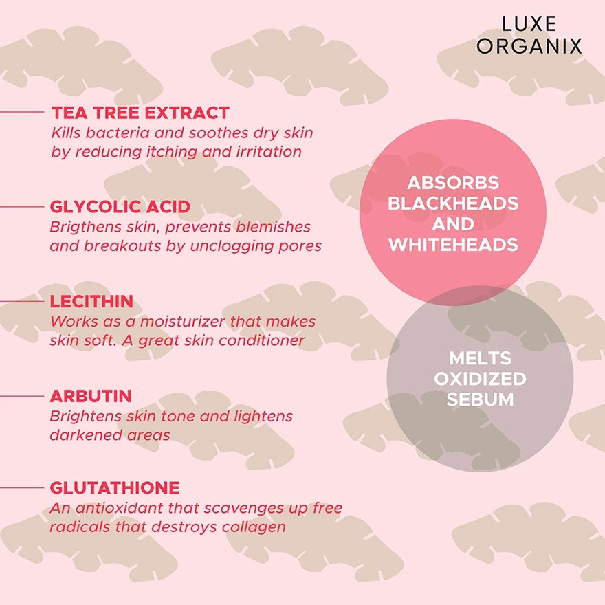 Luxe Organix Hydrocolloid Overnight Nose Patch