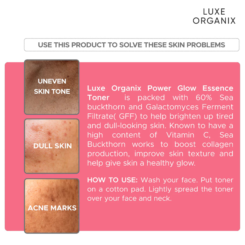 Luxe Organix Power Glow Vita Glow C Toner 150ml