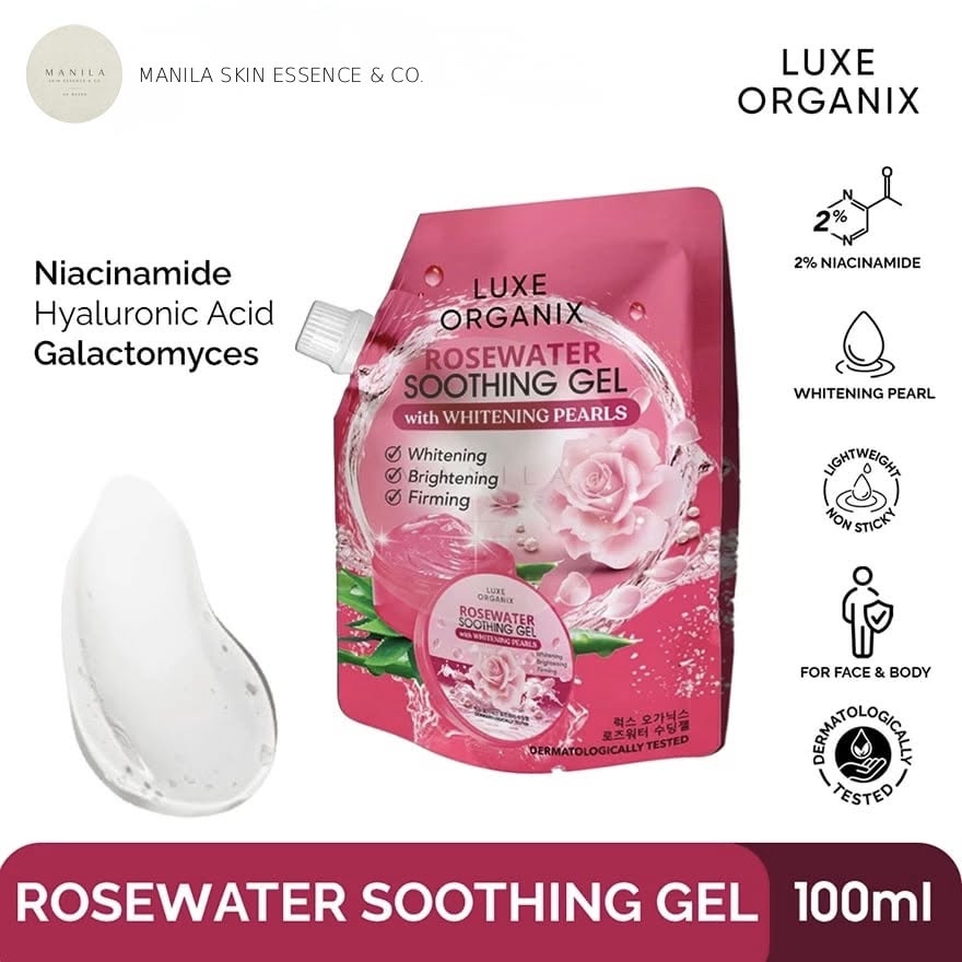 Luxe Organix Rosewater Soothing Gel 100ml