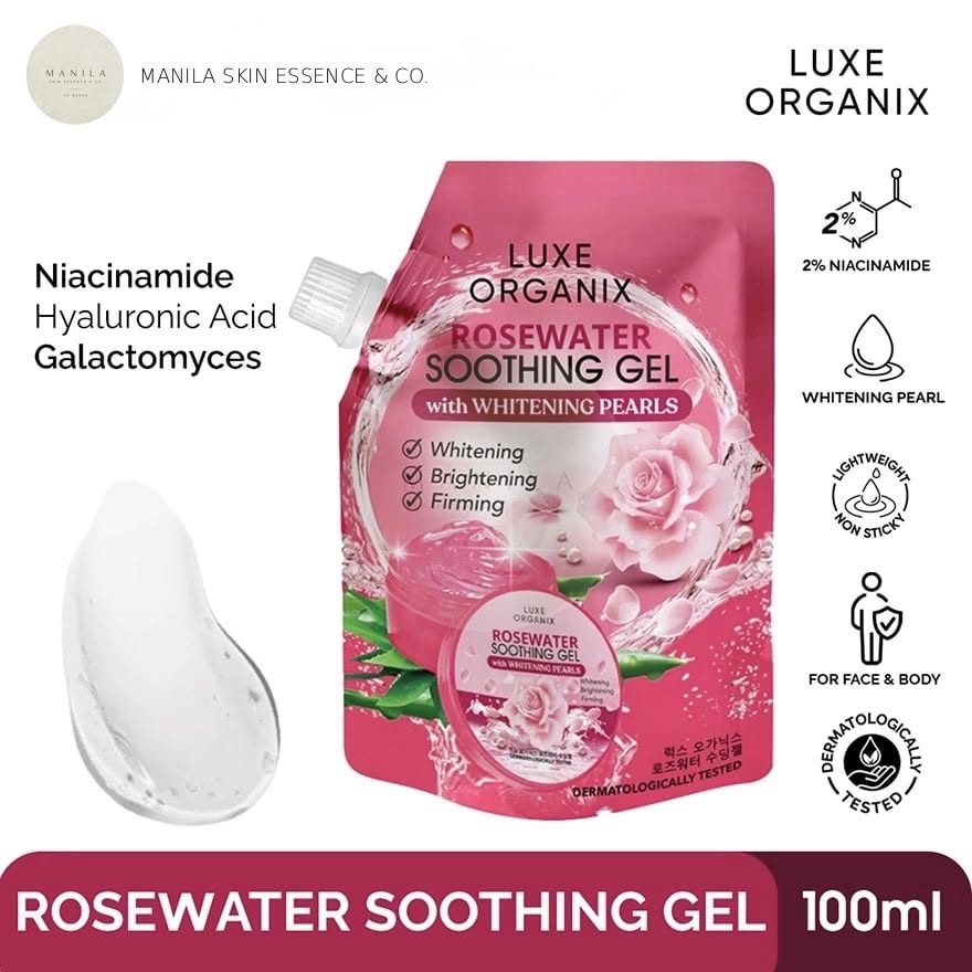Luxe Organix Rosewater Soothing Gel 100ml