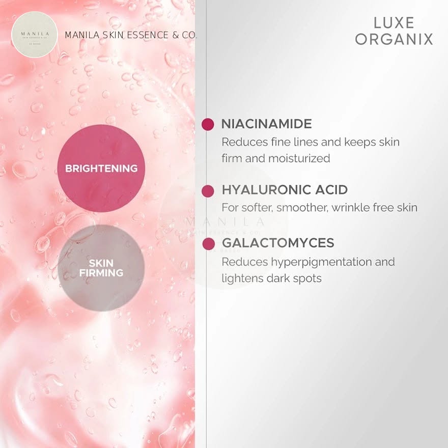 Luxe Organix Rosewater Soothing Gel 100ml