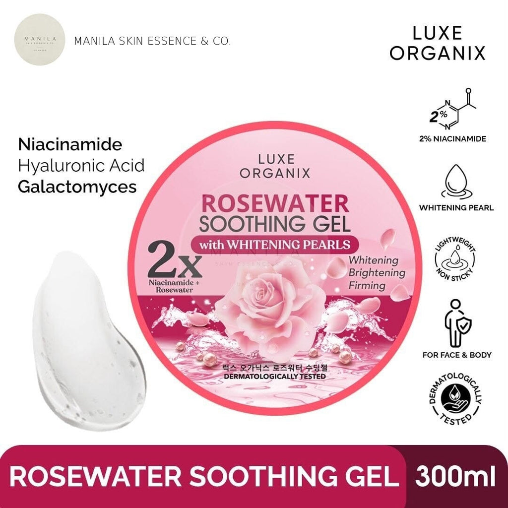 Luxe Organix Rosewater Soothing Gel 300ml
