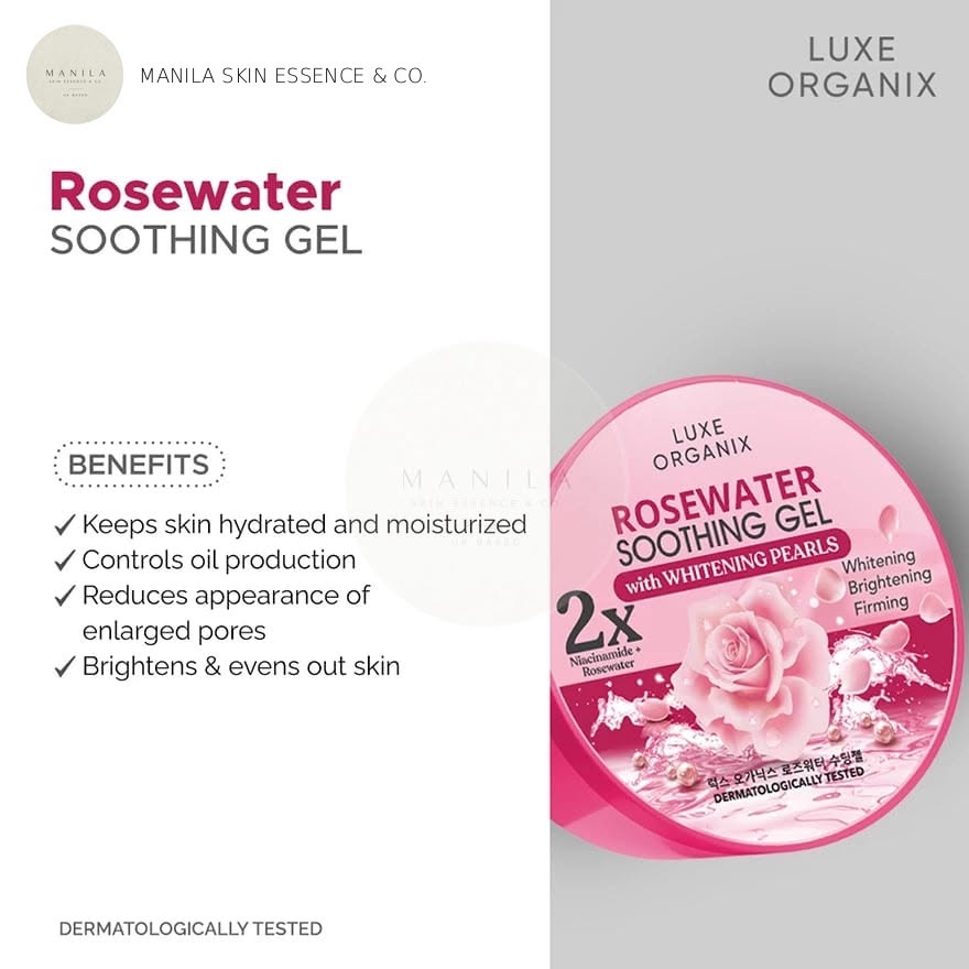 Luxe Organix Rosewater Soothing Gel 300ml