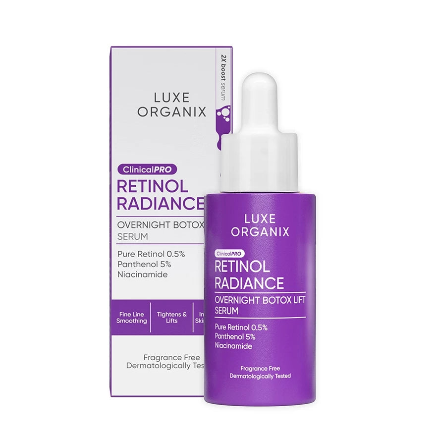 Luxe Organix Clinical Pro Retinol Radiance Serum 30ml