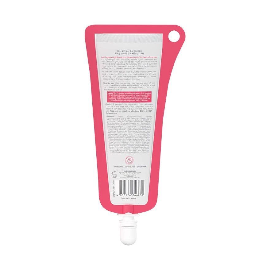 Luxe Organix Perfecting UV Tint Serum Sunscreen SPF 100 PA +++ 10g