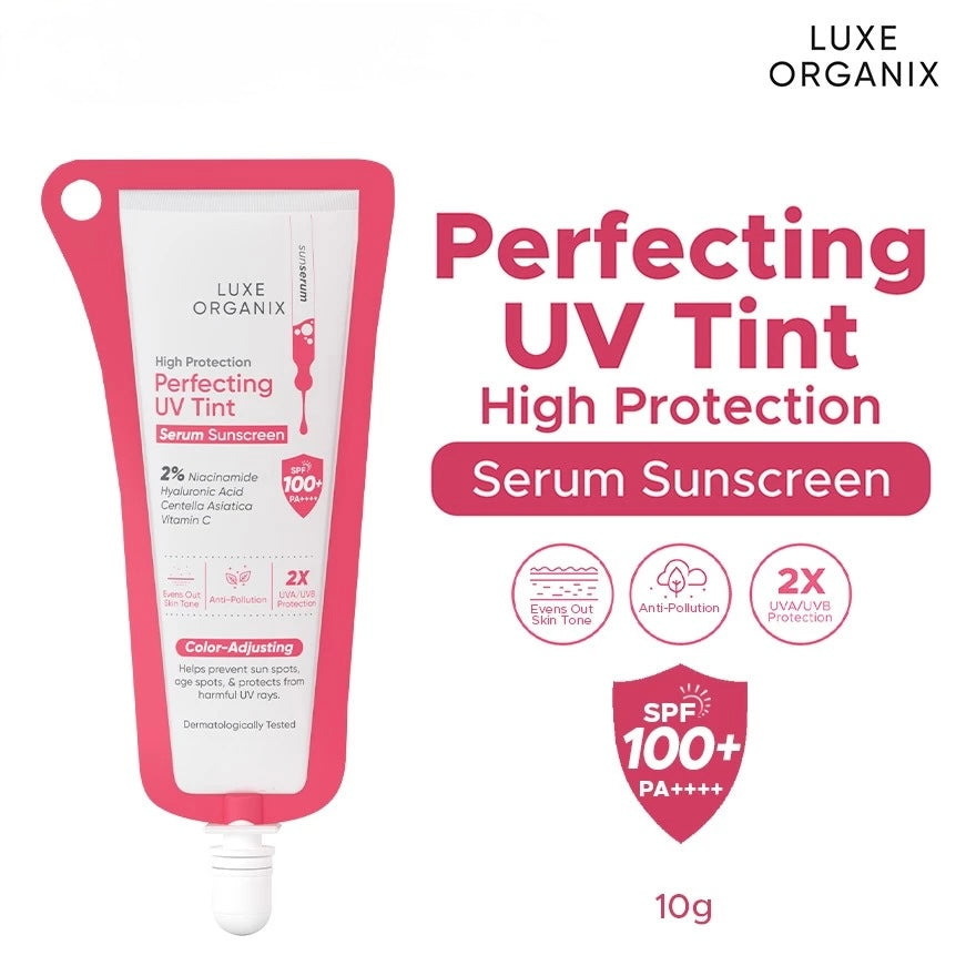 Luxe Organix Perfecting UV Tint Serum Sunscreen SPF 100 PA +++ 10g
