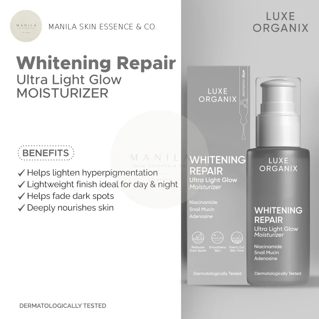 Luxe Organix Whitening Repair Ultra light Glow Moisturizer 80ml