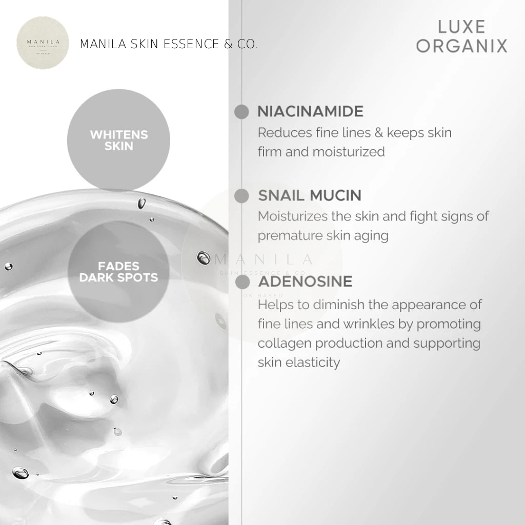 Luxe Organix Whitening Repair Ultra light Glow Moisturizer 80ml