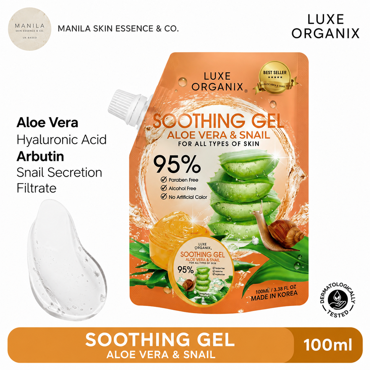 Luxe Organix Aqua Lock moisturiser